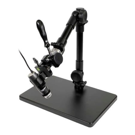 Dunwell Tech - Dino Lite Dino-Lite 3-Point Jointed Articulating Mount with Holster, Tripod Mount & Wide Base MS53BA4